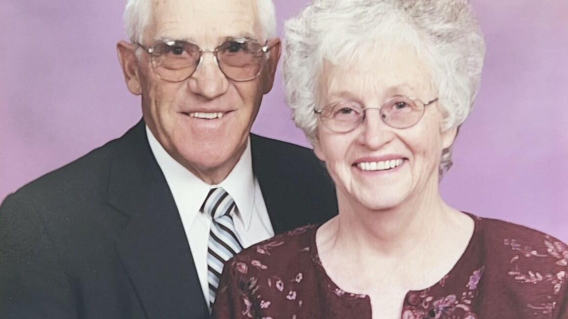 William and Elda Winward celebrate their 70th anniversary